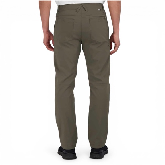 Gerry Venture Fleece Lined Pants Stretch Comfort Green 42 x 30 - Picture 6 of 6